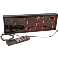 Р-100b-SMD-t-GPS-R часы-табло электронные офисные (красная индикация)
