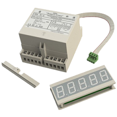 Е854/5ЭС-Ц.3-(пит.220В) преобразователь измерительный цифровой переменного тока в вых. сигнал 4-20мА (0-1А)