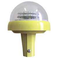 ЗОМ-ППМБ-К-12 огонь заградительный светодиодный красный, 12В AC/DC