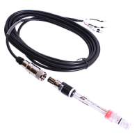 ASPBVP3151-100/SPTVP-5м рН-электрод комбинированный с датчиком температуры, кабель 5м, с разъемом