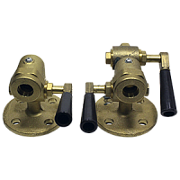 12б3бк устройство запорное указателя уровня (Ду20, Ру25, фланцевое присоединение)