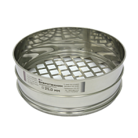 С30/100 сито лабораторное нормальной точности с полотном из нерж. стали (перфорация), отверстия 0,8...70 мм