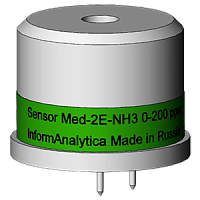 Med-2E-NH3 сенсор электрохимический на аммиак, 0-200 ppm