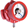 ДМ2005Сг1Ех-Кс-У2-(0-1...600)кгс/см2-кл.т.1,0 манометр сигнализирующий взрывозащищенный