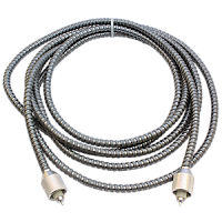 ПВВМ-В провод высоковольтный в металлорукаве с законцовкой с двух сторон для запальных устройств, длина 5 м