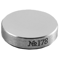 МТШ-МЕТ (60±7) HSD эталонная мера твердости Шора, 2 разряд, Ø65x15