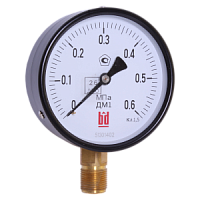 ДМ-1-100-Р-кл.т.1,5 манометр общетехнический