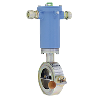 СЕНС-П-DN100-PN5 клапан электромагнитный с поворотной заслонкой