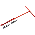 Робур-грунт пробоотборник почвенный (1 штанга, 3 буровых насадки: бур спиральный, для комбинированных почв, для слабосвязанных почв)