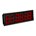 Импульс-408-HMS-ETN-NTP-R часы электронные вторичные офисные (красная индикация)
