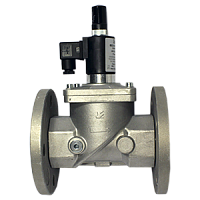 BELT-BEV-697RMF6-6бар-DN150мм клапан электромагнитный с ручной перезарядкой, НО, фланец, 220В