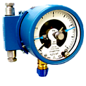 ДВ5010Сг0Ех-У2-(-1..0)кгс/см2-1,5 вакуумметр показывающий взрывозащищенный