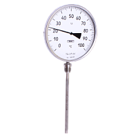 ТБ-3Р термометр биметаллический с длиной термобаллона от 200 мм