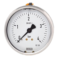 113.53.100-(0-60)кгс/см2-снизу-G1/2В-кл.т.1,6-нерж.сталь манометр с гидрозаполнением глицерином