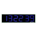 Электроника7-2210С6 часы электронные уличные автономные, 3.5 кд (синяя индикация)
