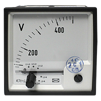 EQ96-sw7, 0-500VAC вольтметр переменного тока со встроенным переключателем