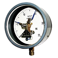 ДМ2005Сг-ЭКМ-У2-(0-1000..1600)кгс/см2-кл.т.1,5 манометр сигнализирующий