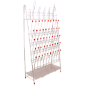 Сушилка для лабораторной посуды с поддоном, 55 штырей