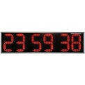 Электроника7-2130С6 часы электронные уличные вторичные, 2.5 кд (красная индикация)