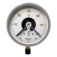 ДМ2005Сг-У2-(0-1..60)кгс/см2-кл.т.1,5-кислород манометр сигнализирующий