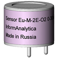 Eu-М-2E-O2 сенсор электрохимический на кислород, 0-30% об.