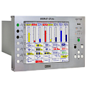 БАЗИС-21.2Ц-1а55-330 контроллер многоканальный ПАЗ, регистрации и сигнализации с цветным ЖКИ