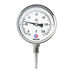 БТ-72.220-150-кл.т.1,5 термометр биметаллический коррозионностойкий ((0...+60С)-G1/2)