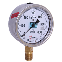 МТПСф-(0-160...600)кгс/см2-кт.1,5-d.100-IP54-M20х1,5-РШ манометр судовой