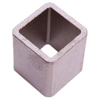 SSQ11x14 переходник полый квадрат на квадрат (11мм х 14мм, высота 15-17мм