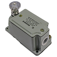 ВП-16Г-23Б-231-55-У2.3 выключатель путевой, рычаг с роликом, без сальника, ход влево, самовозврат, 1з+1р, IP55 (ЭТ)