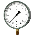 МП4-У-У2-(0-160...600)кгс/см2-кл.т.1,5-IP54 манометр технический показывающий