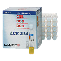 LCK314 набор кюветных реагентов для определения ХПК, O2, 15-150 мг/л, 25 тестов