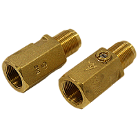 S005.10.050 (М20х1,5 внутр.- М20х1,5 наруж.) устройство демпфирующее, латунь