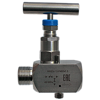 SS-V4-fМ20х1,5-mМ20х1,5-(внутр.-наруж.)-нерж. клапан игольчатый одновентильный