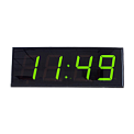 СВР-05-4В100Т часы вторичные цифровые офисные с датчиком температуры (зеленая индикация)