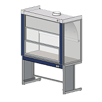 ЛАБ-PRO-ШВ150.80.225-SS шкаф вытяжной общего назначения 