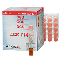 LCK114 набор кюветных реагентов для определения ХПК, O2, 150-1000 мг/л, 25 тестов