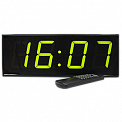 Импульс-410-EURO-ETN-NTP-G часы электронные вторичные офисные (зеленая индикация)
