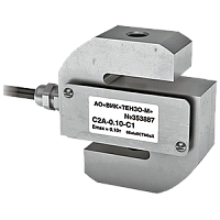 С2А-С1-200 кг датчик весоизмерительный тензорезисторный, алюминиевый сплав, кабель 3 м