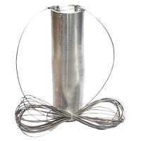 ПО-80 пробоотборник из алюминиевого сплава (объем 1л) с тросом из нерж.стали 5м