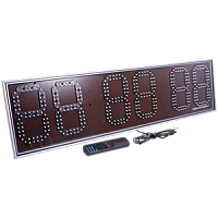 Электроника7-2170С6 часы электронные офисные автономные, 3.5 кд (красная индикация)