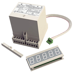 Е855/2ЭС-Ц.З-(пит.220В) преобразователь измерительный цифровой напряжения переменного тока  (0-125В)