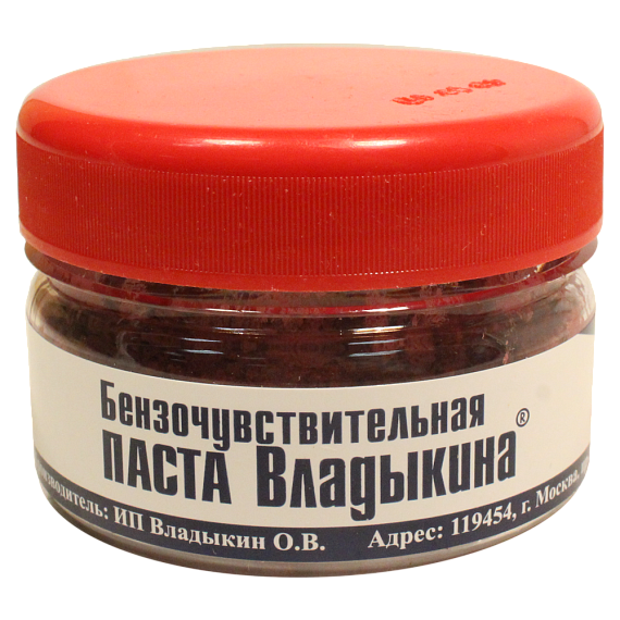 Паста Владыкина бензочувствительная 100 г, Изображение №1