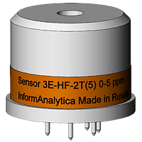 3E-HF-2Т(5) сенсор электрохимический на фтороводород, 0-5 ppm