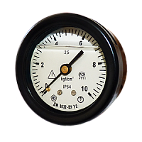 ДМ8032-Ву-У2-(0-1...600)кгс/см2-кл.т.1,5-ОШ-М12х1,5 манометр показывающий виброустойчивый