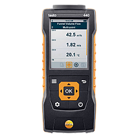 Testo-440 прибор измерения скорости и оценки качества воздуха в помещении