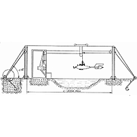 ГР-70М установка гидрометрическая модифицированная с кабиной, без термозащиты, ширина створа до 100м