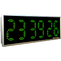 Электроника7-2130С6 часы электронные уличные автономные, 2.5 кд (зеленая индикация)