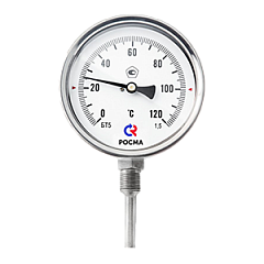 БТ-52.220-150-кл.т.1,5 термометр биметаллический коррозионностойкий ((0...+100С)-G1/2)