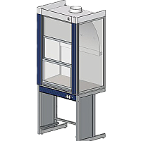 ЛАБ-PRO-ШВ90.80.225-KG шкаф вытяжной общего назначения 